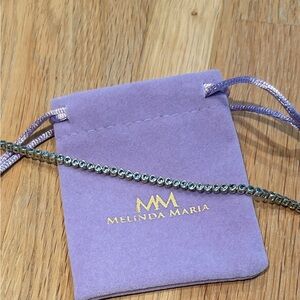 Melinda Maria Baby Baroness Blue Sapphire/gold bracelet